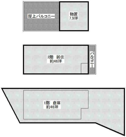 桑原町中古倉庫付住宅